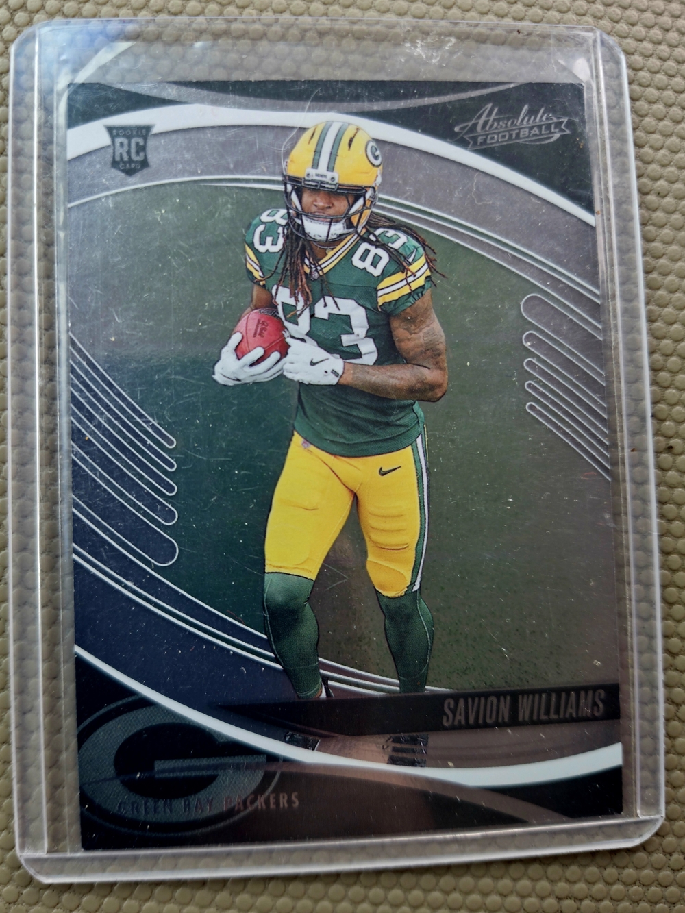 2025 Panini Absolute Savion Williams RC #174 Green Bay Packers Raw